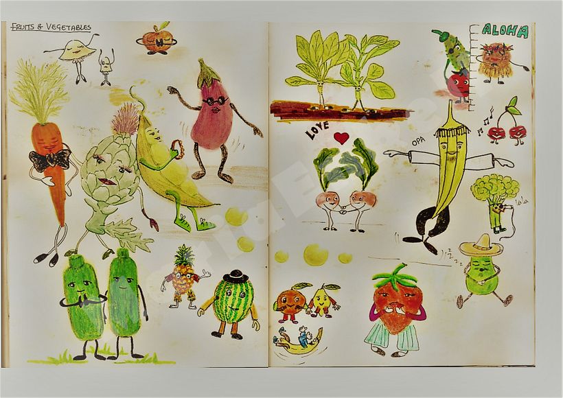 My project for course: Illustration Techniques to Unlock your Creativity 13