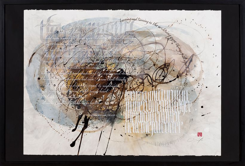 "Yeats Series 01" 24" x 30"