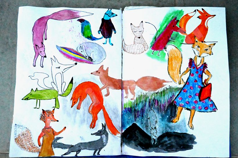 My project for course: Illustration Techniques to Unlock your Creativity 19