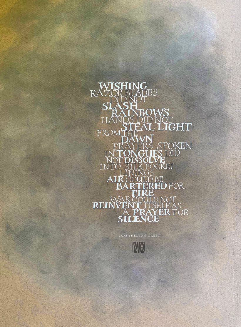 Collaboration with North Carolina Poet Laureate, Jaki Shelton Green 2