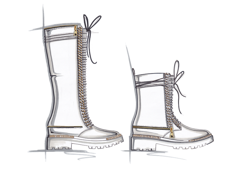 lace-up boots