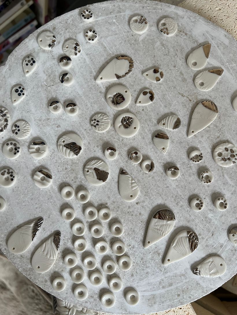My project for course: Ceramic Jewelry for Beginners 1