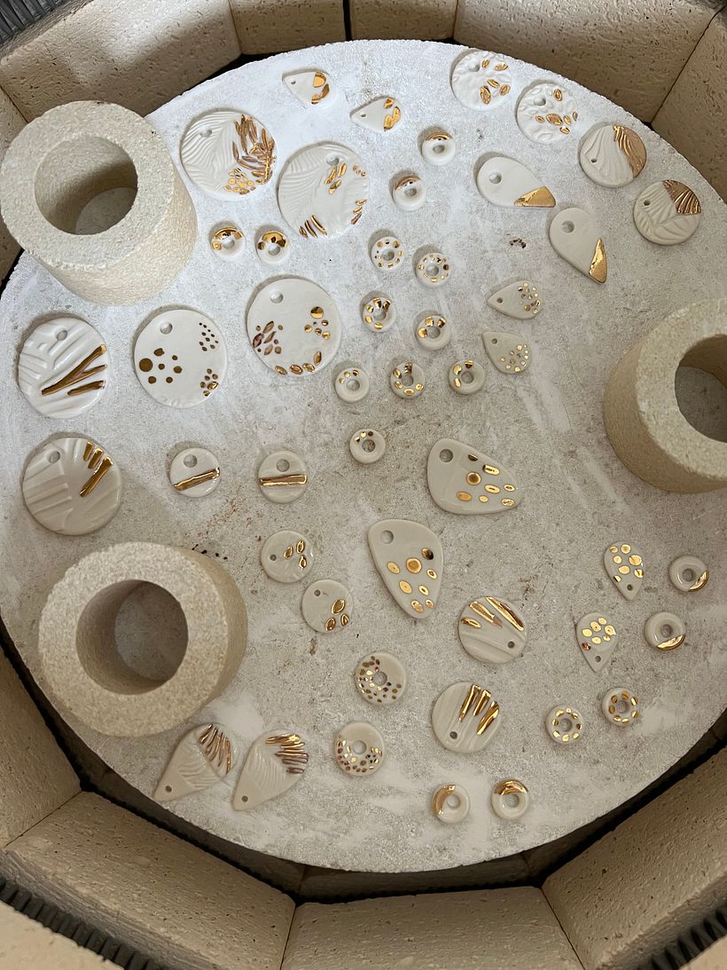 My project for course: Ceramic Jewelry for Beginners 2
