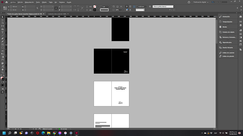Mi proyecto del curso: Diseño editorial: cómo se hace un libro 2