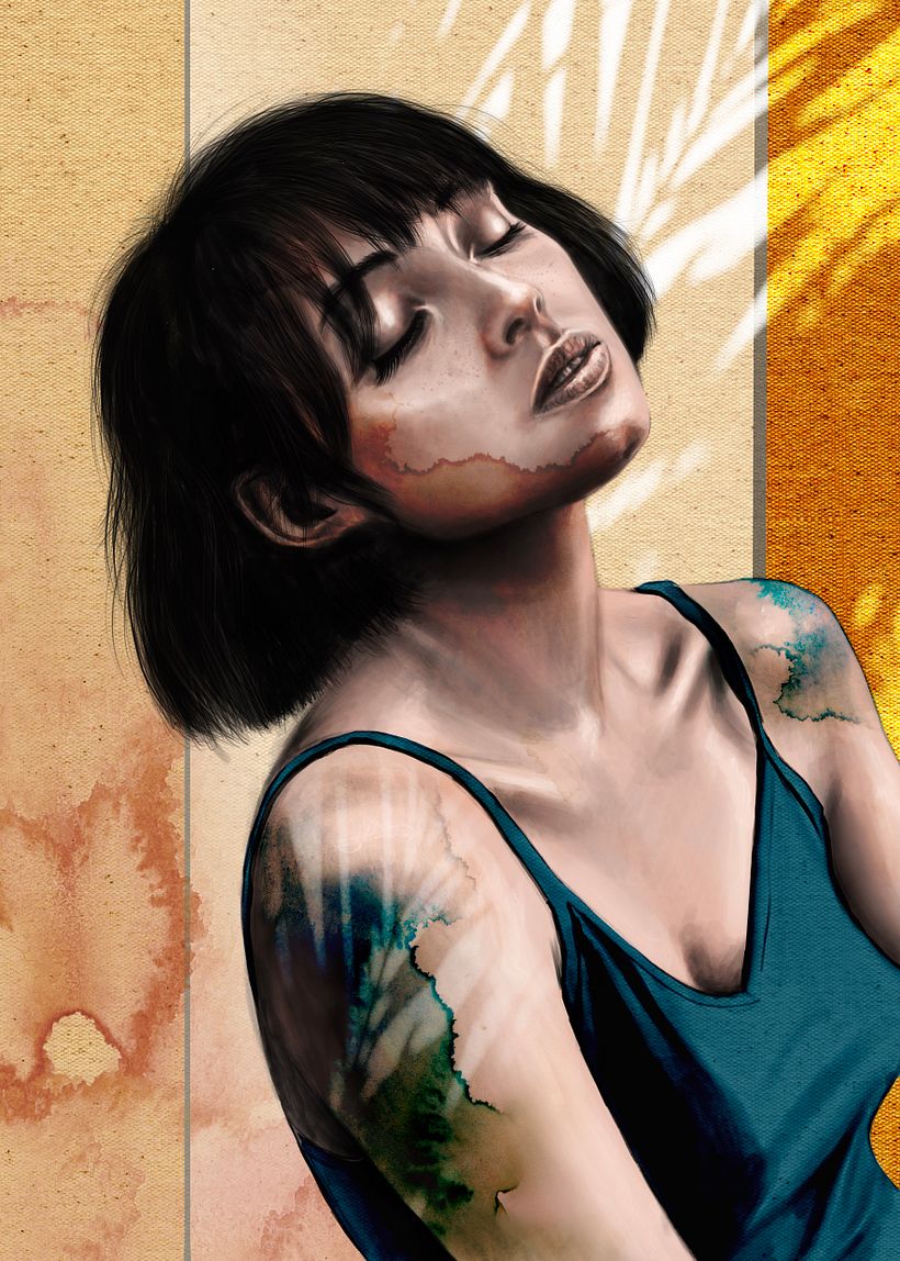 My project for course: Illustrated Portraits with Procreate 1