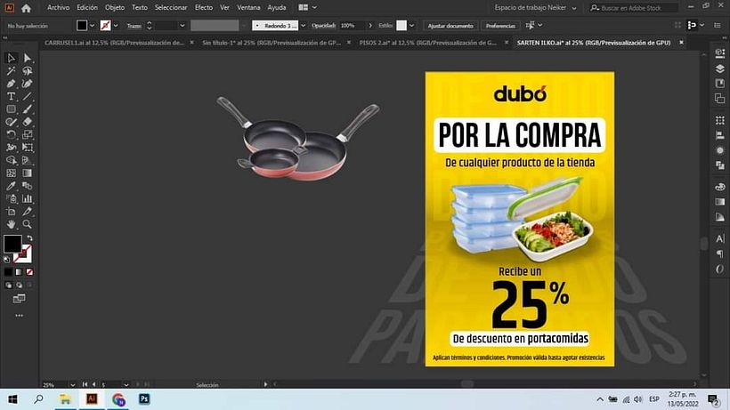 Así cuando no está en ese modo