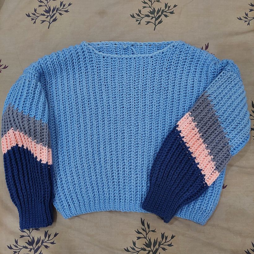 My project for course: Creating Garments Using Crochet 1