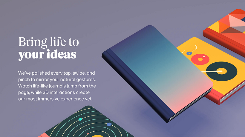 Paper by WeTransfer.