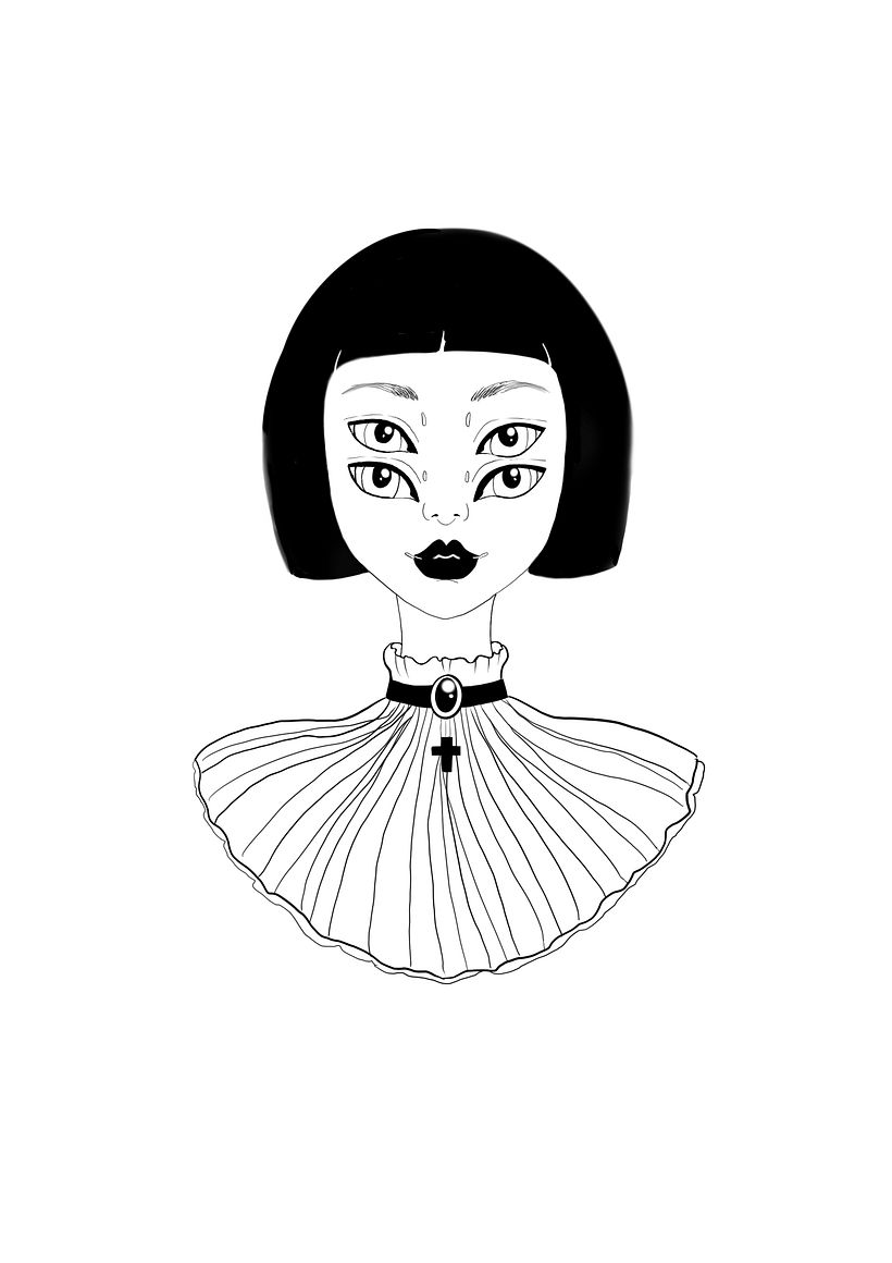 Il mio progetto del corso: Design di tatuaggi Blackwork 1