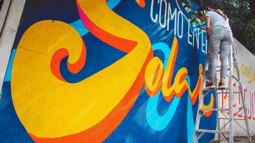 Lettering projects by Ana Moreno.