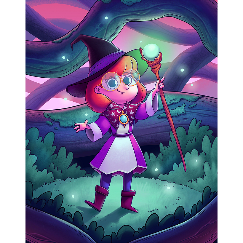 I draw creatures and animals all the time so I used this course to work on a fantastical human character.