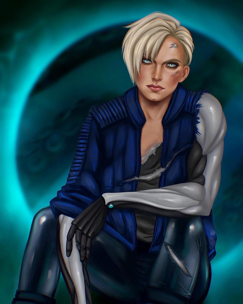 My project for course: Digital Painting of Characters in Photoshop 3