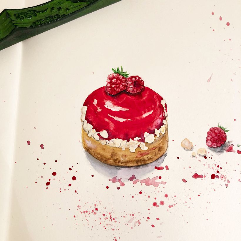 My project for course:  Flavorful Food Illustration with Watercolor 1