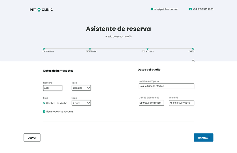 Mi proyecto del curso: Diseño de interfaces para sitios web y aplicaciones 6