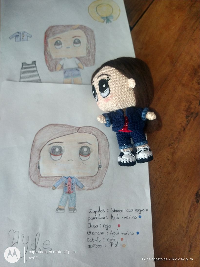 Mi proyecto del curso: Amigurumis: personas tejidas a crochet 3