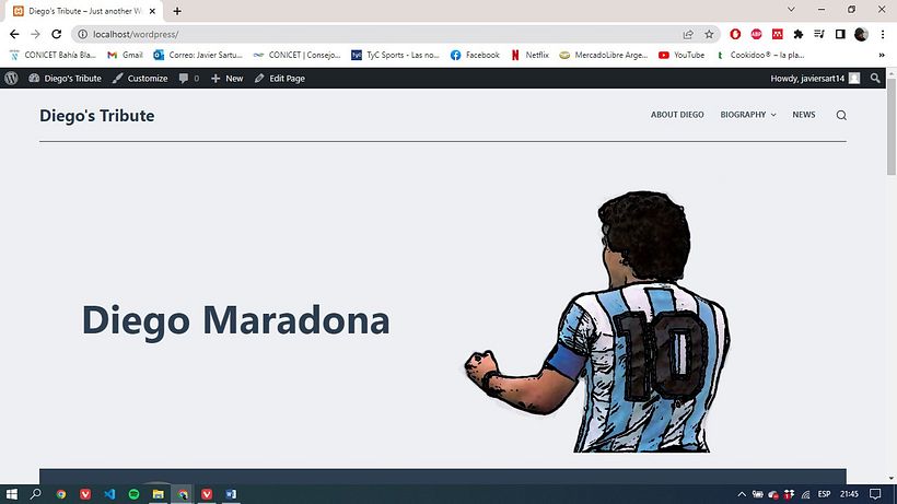 Mi proyecto del curso: WordPress: crea una web profesional desde cero 1
