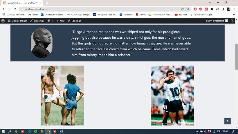 Mi proyecto del curso: WordPress: crea una web profesional desde cero 2