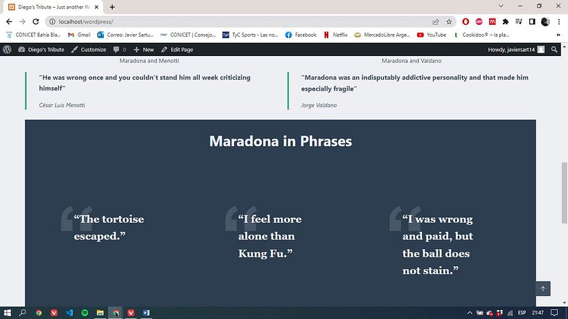 Mi proyecto del curso: WordPress: crea una web profesional desde cero 3