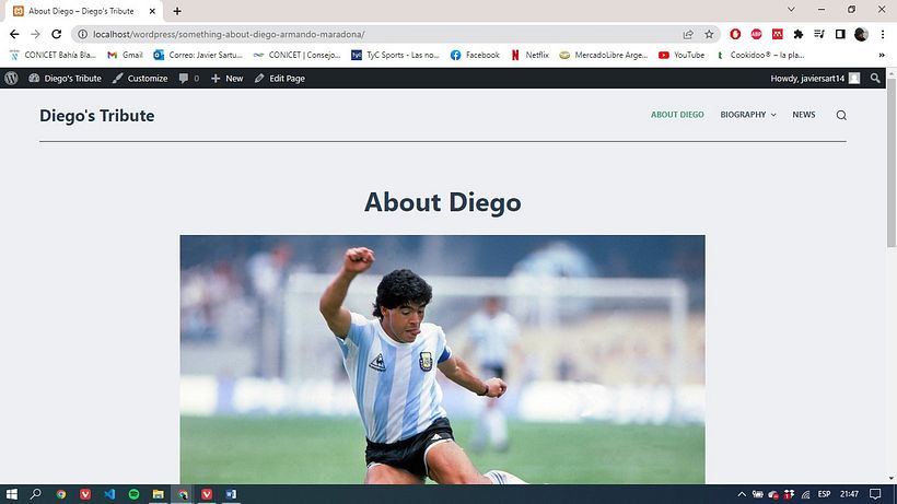 Mi proyecto del curso: WordPress: crea una web profesional desde cero 5