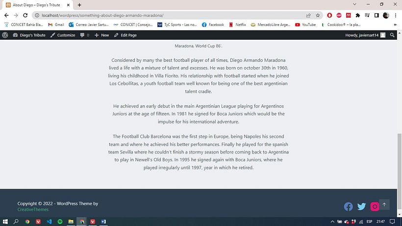 Mi proyecto del curso: WordPress: crea una web profesional desde cero 7