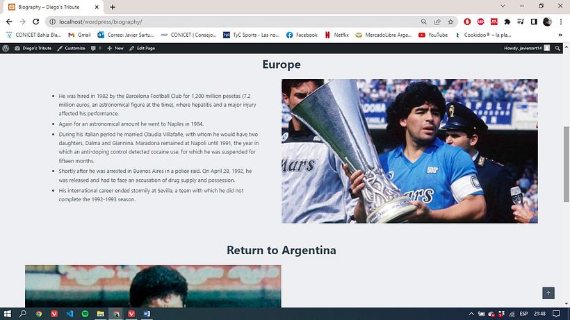 Mi proyecto del curso: WordPress: crea una web profesional desde cero 9
