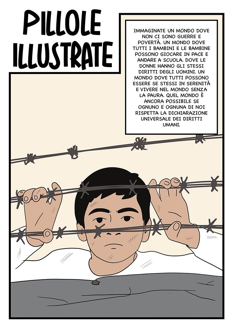 Piccolo Missionario magazine - Ilustración tradicional