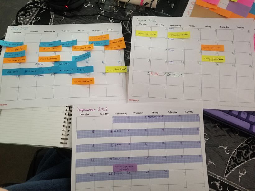 Three Month overview!