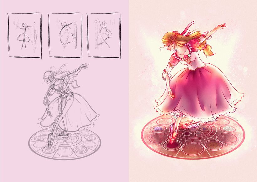 My project for course: Fairy-Tale Illustration with Watercolors 2