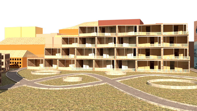 Mi proyecto del curso: Visualización arquitectónica con estilo en Rhino 3D 4