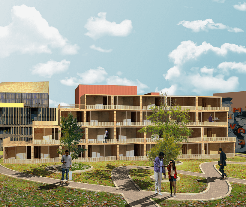 Mi proyecto del curso: Visualización arquitectónica con estilo en Rhino 3D 5