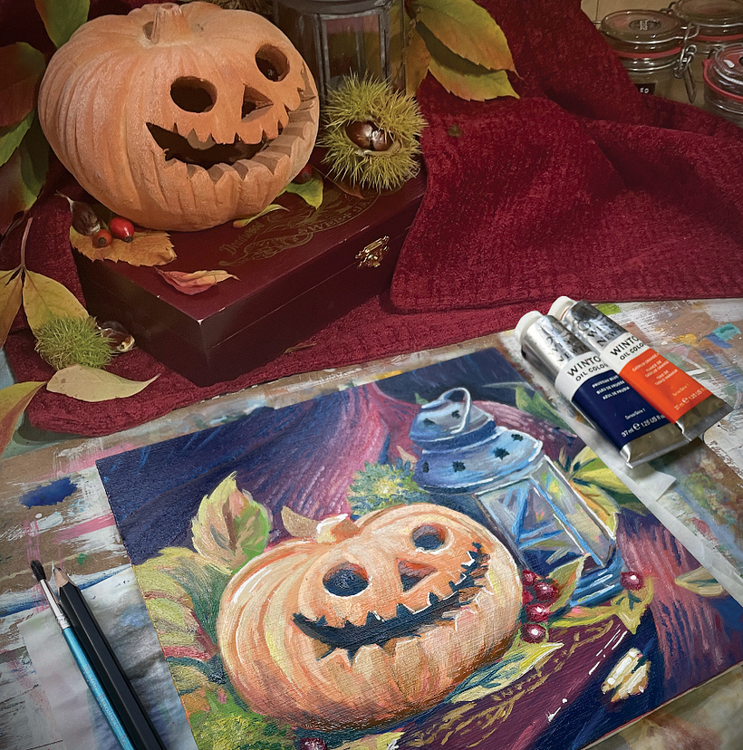 Boo! - Something Autumnal for Halloween!