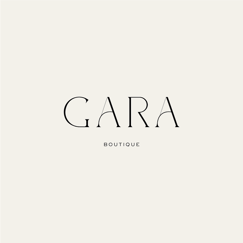 Branding & Packaging · Gara Boutique - Branding & Identity