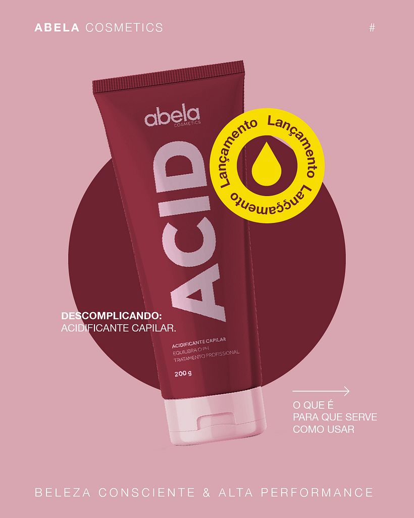 Direção gráfica para redes sociais | Marca de cosméticos  10