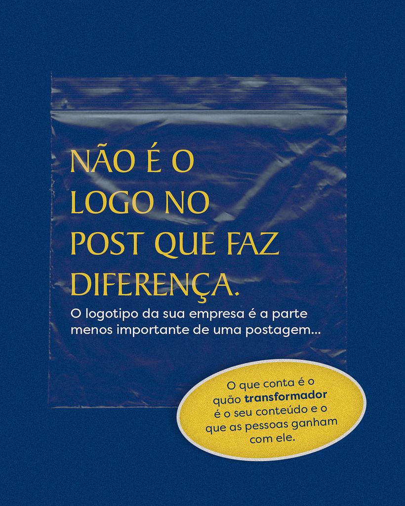 Direção gráfica para redes sociais | Marca de MKT digital 2