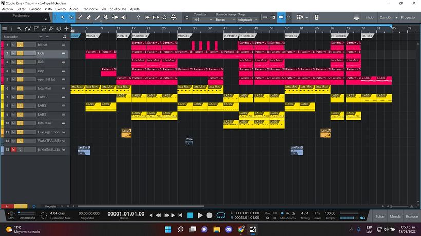 Mi proyecto del curso: Introducción a la producción musical 3