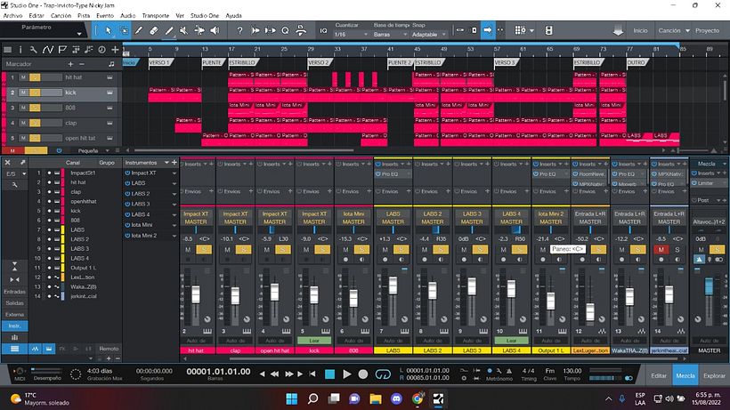 Mi proyecto del curso: Introducción a la producción musical 3