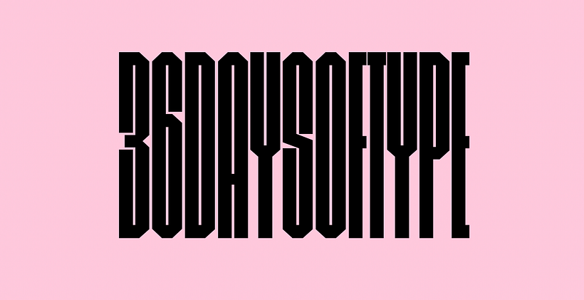 2022 logotype from the 36 Days of Type website.