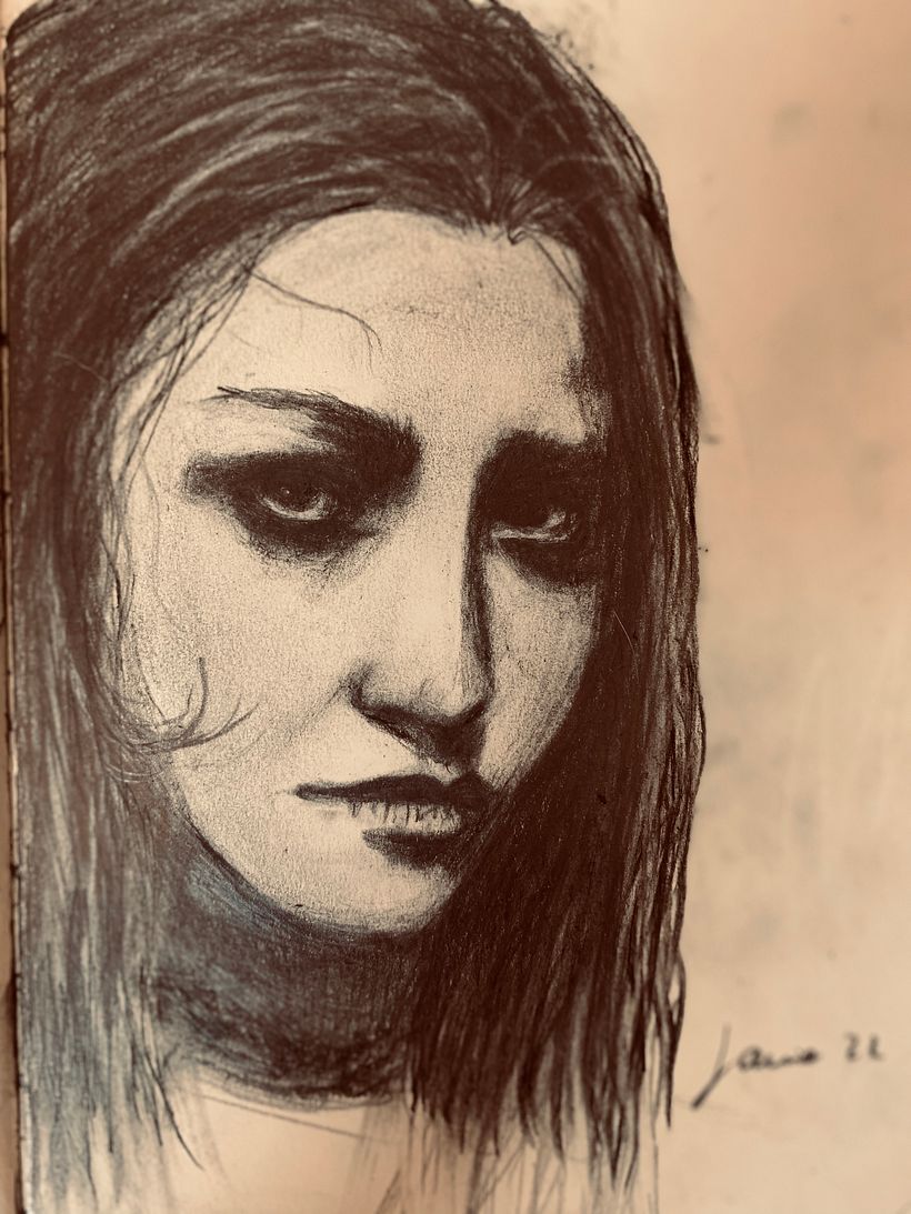 My project for course: Artistic Charcoal Portraiture: Creating Atmosphere 1
