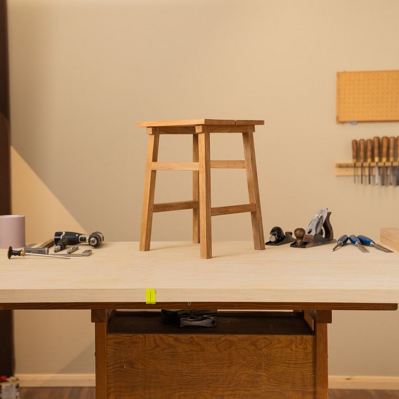 My project for course: Making Wooden Furniture with Traditional Joinery 7