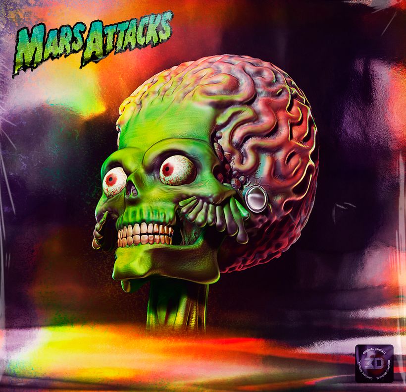 Mars Attacks 3D  - 3D