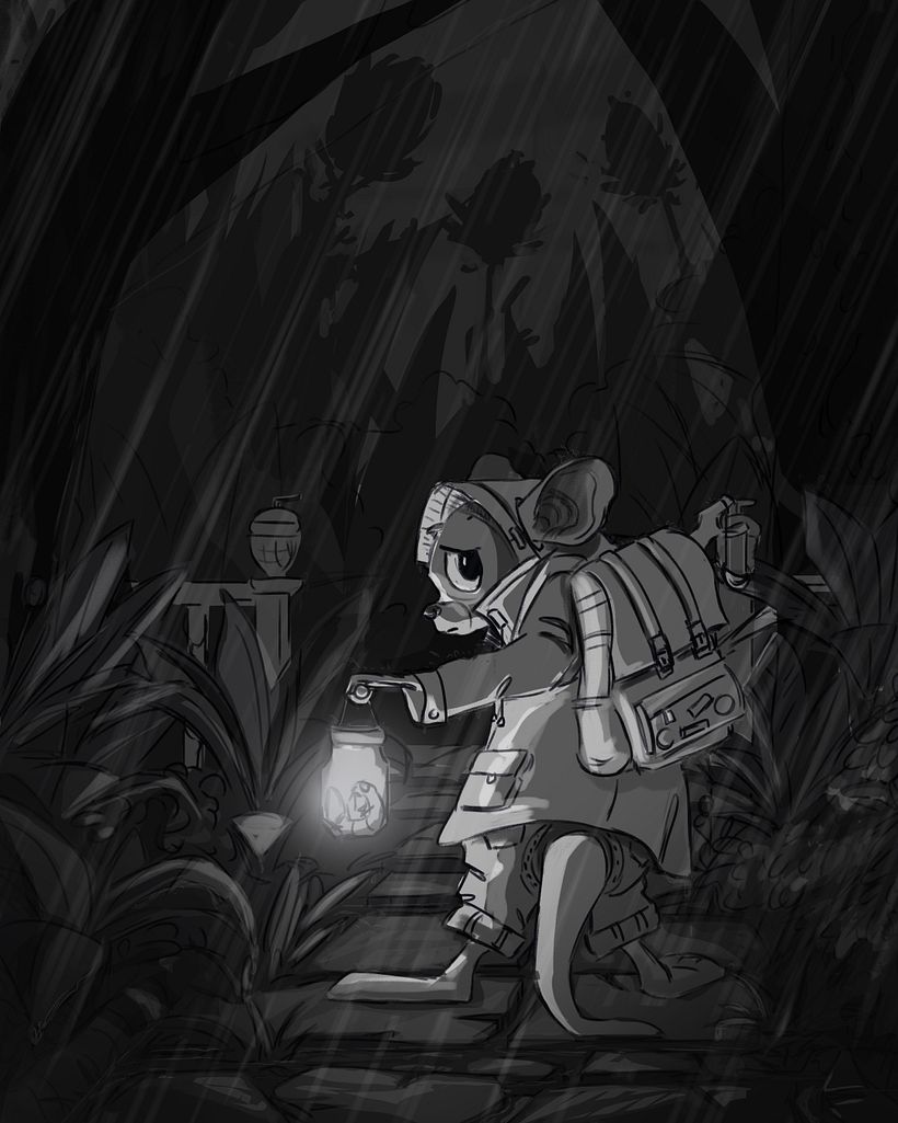 My project for course: Illustrating Fantastical Animals with Procreate 14