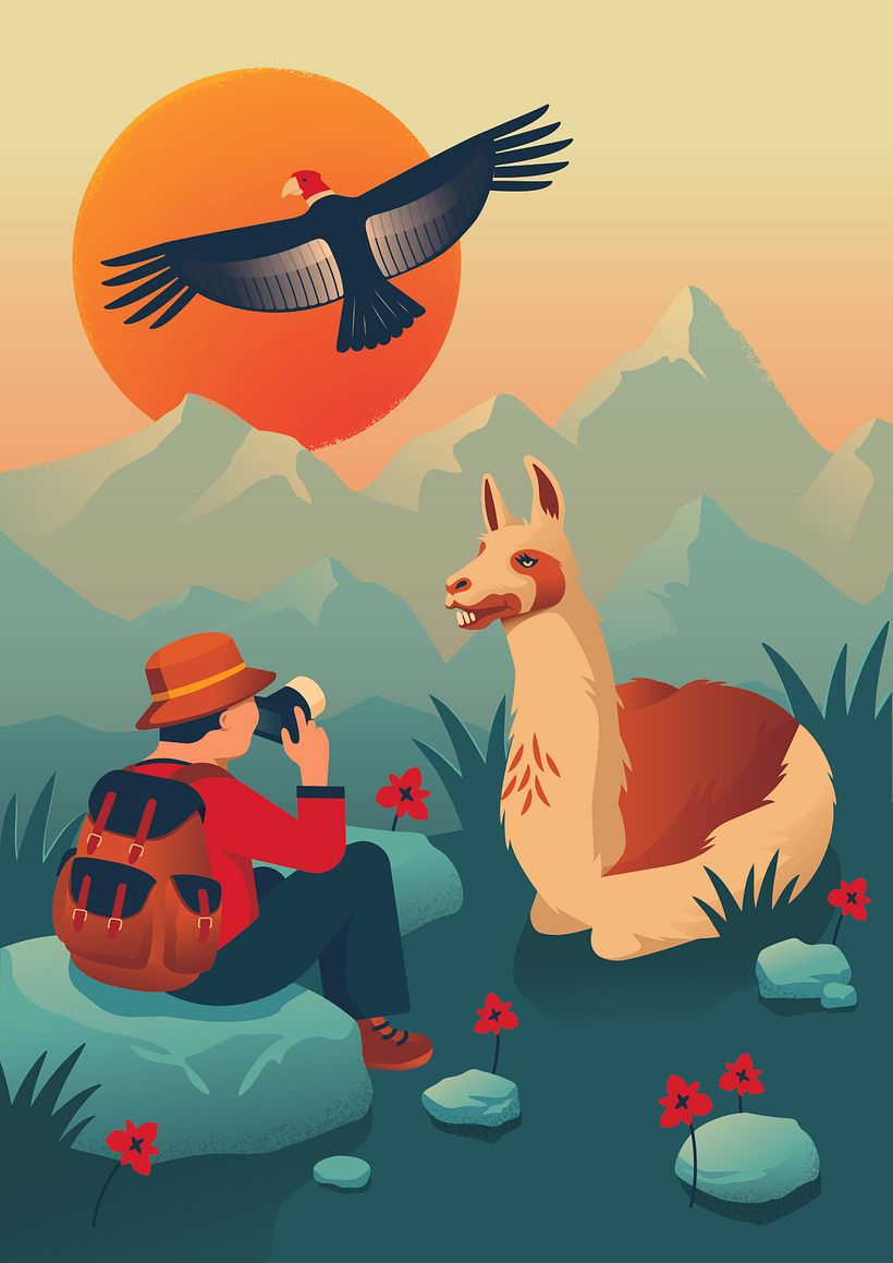 My project for course: Dynamic Vector Illustration: Keys to Color and Composition 1