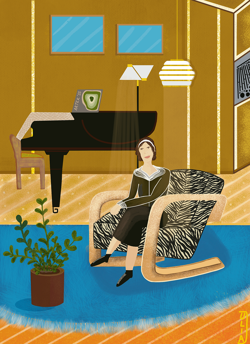 The final artwork of Aino Aalto