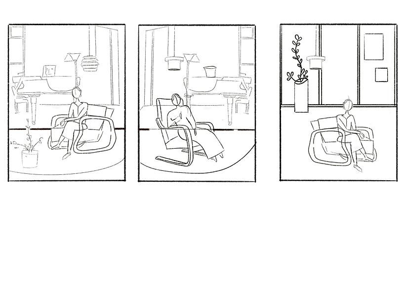 Different character posture, combinations of art objects, decorations