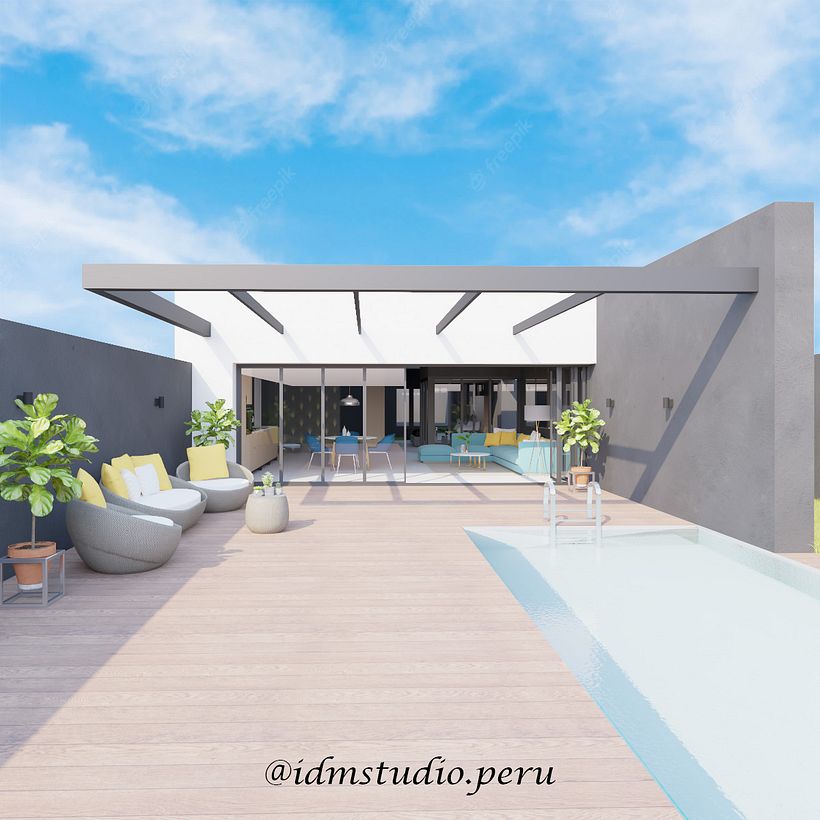 Mi proyecto del curso: Visualización arquitectónica con V-Ray para SketchUp 1