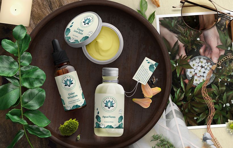 Branding & Packaging | Raven Crest Botanicals 6