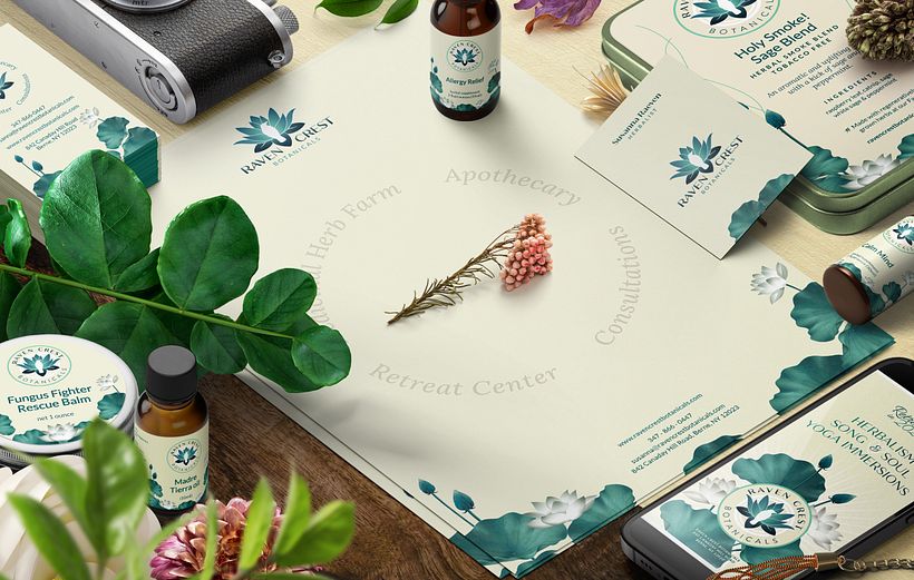Branding & Packaging | Raven Crest Botanicals 10