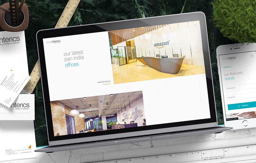 Branding & Web Design | dwp interics 1