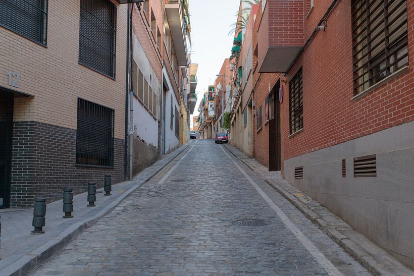 Interior del barrio. Calle San Antonio de la Florida.