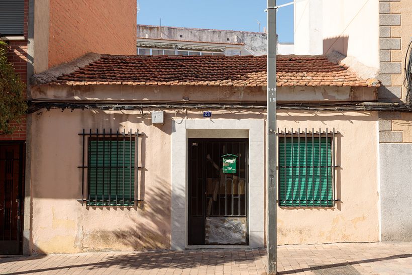 Vivienda de construcción antigua. Calle de la Libertad.